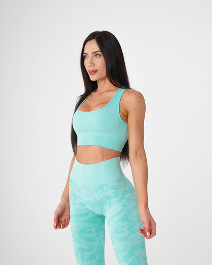 Women Mint Eclipse Seamless Bra - NVGTN
