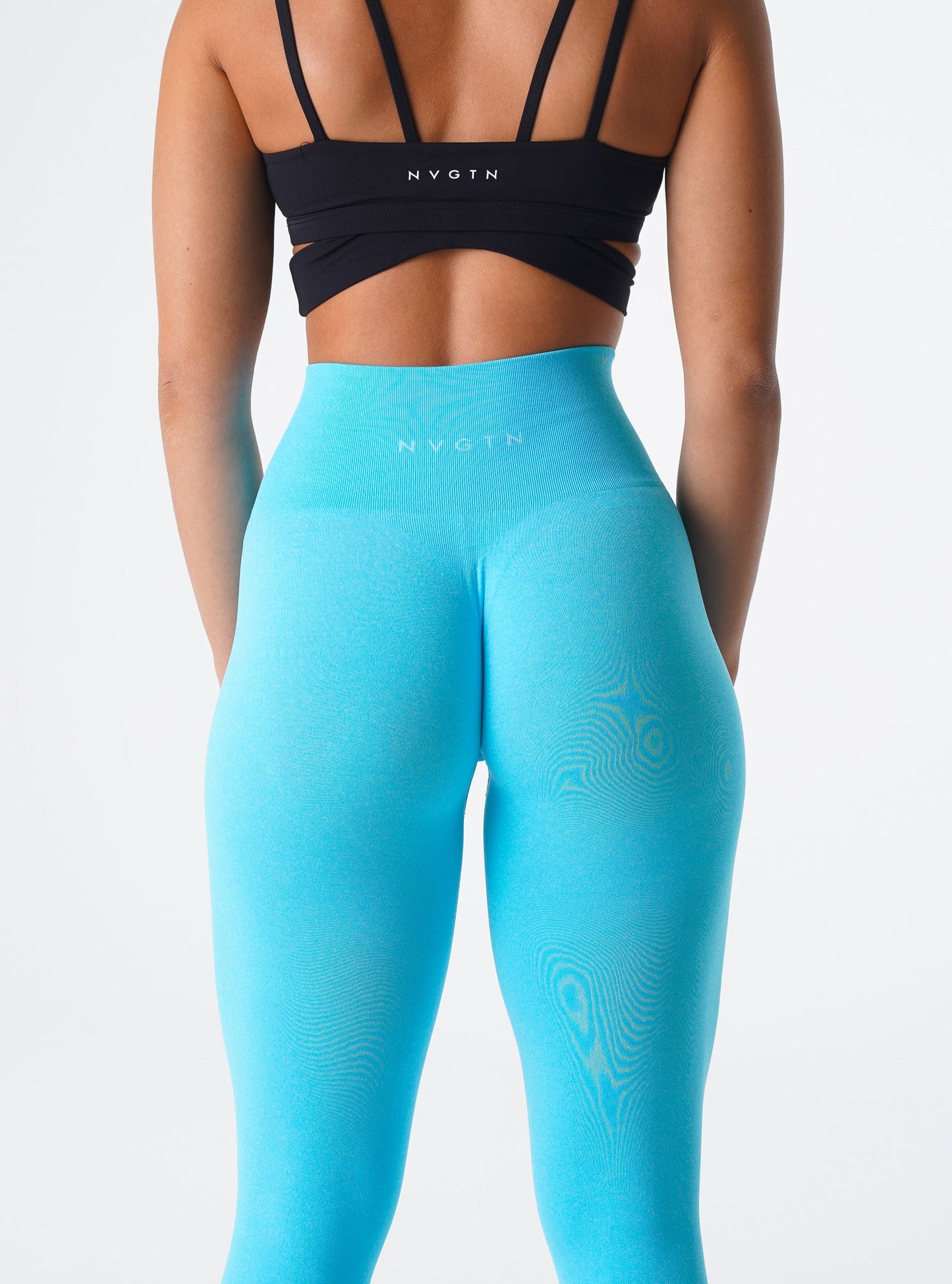 Women Aqua NV Seamless Leggings - NVGTN