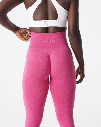 Women Fuchsia NV Seamless Leggings - NVGTN