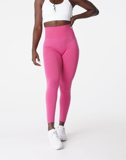 Women Fuchsia NV Seamless Leggings - NVGTN