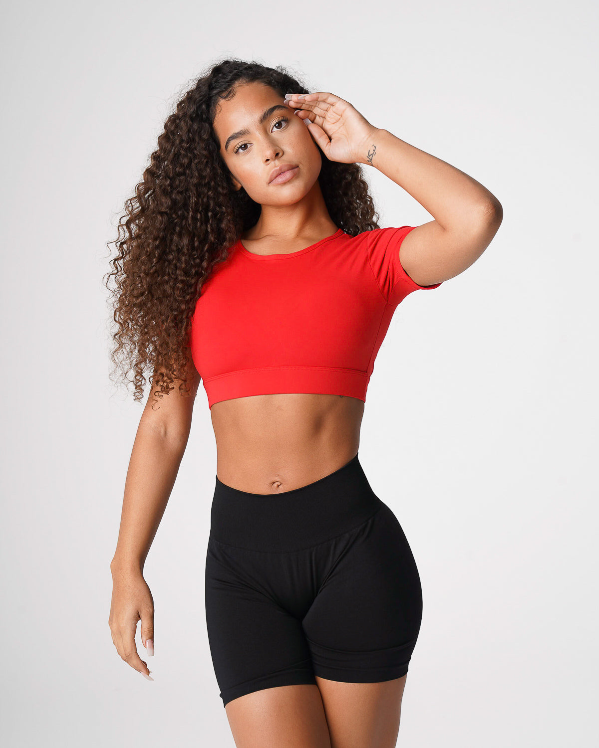 Women Scarlet Open Back Tee - NVGTN