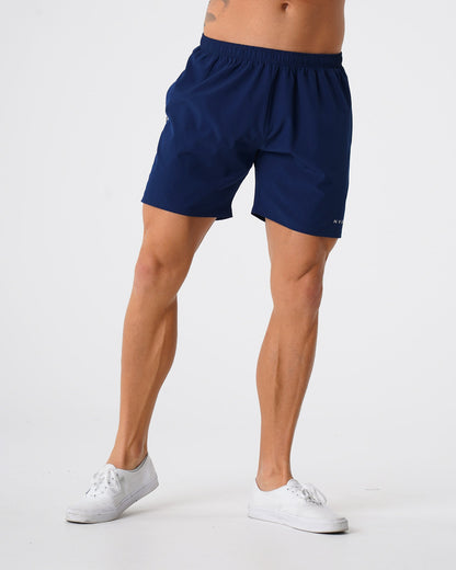 Men Navy Flex Shorts - NVGTN