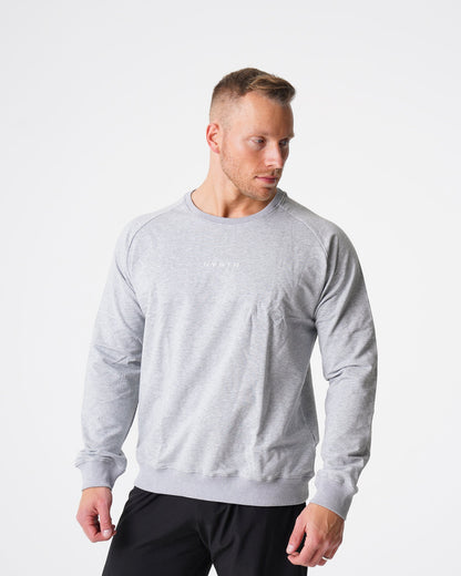 Men Grey Crew Neck Sweatshirt - NVGTN