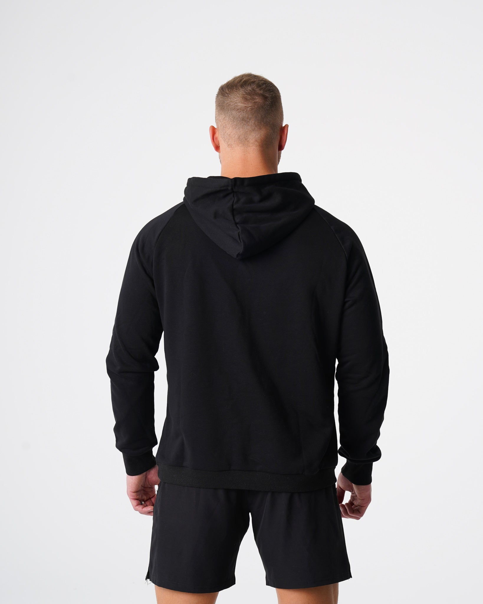 Men Black Lounge Hoodie - NVGTN