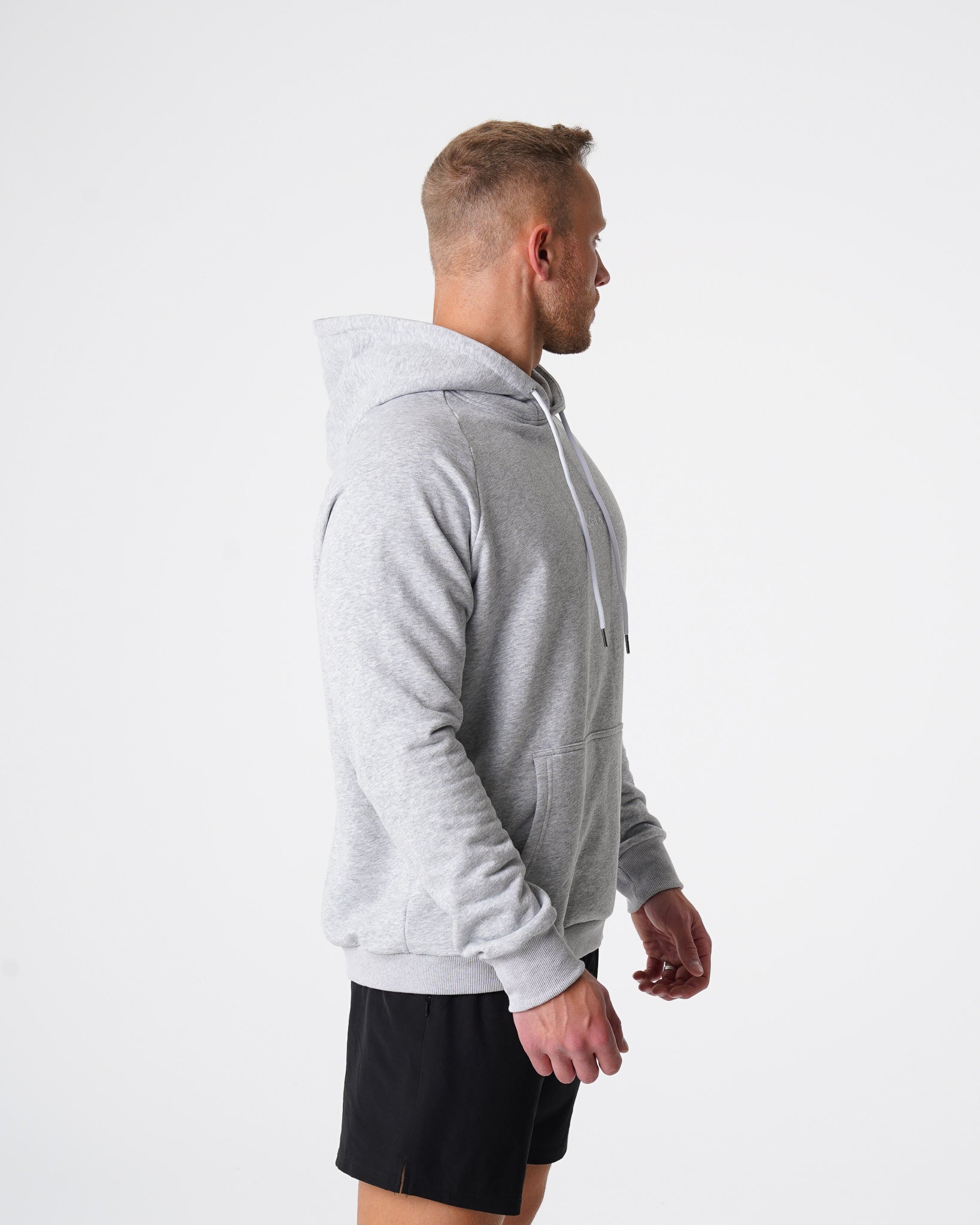 Men Grey Lounge Hoodie - NVGTN