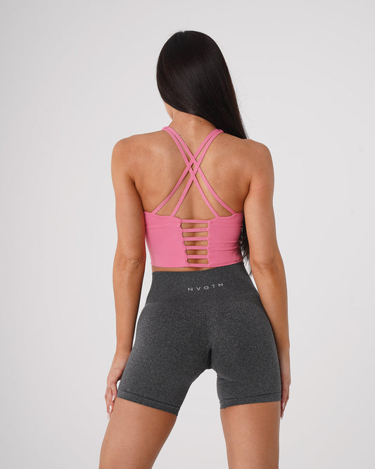 Women Coral Matrix Bra Top - NVGTN