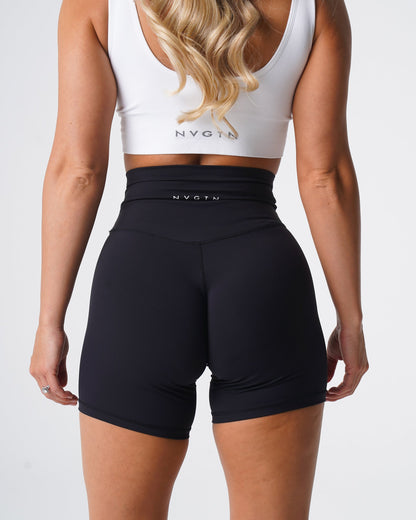 Women Black Signature 2.0 Shorts - NVGTN