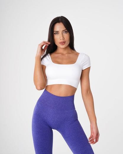 Women White Serene Seamless Bra - NVGTN
