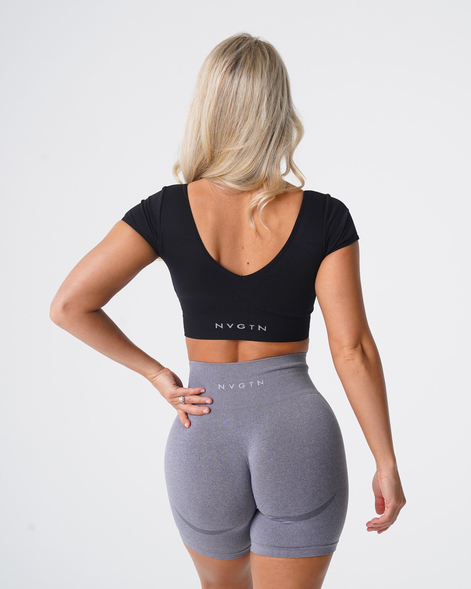 Women Black Serene Seamless Bra - NVGTN