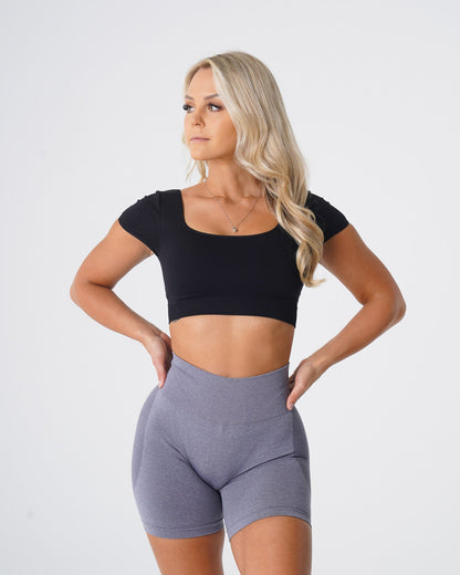 Women Black Serene Seamless Bra - NVGTN