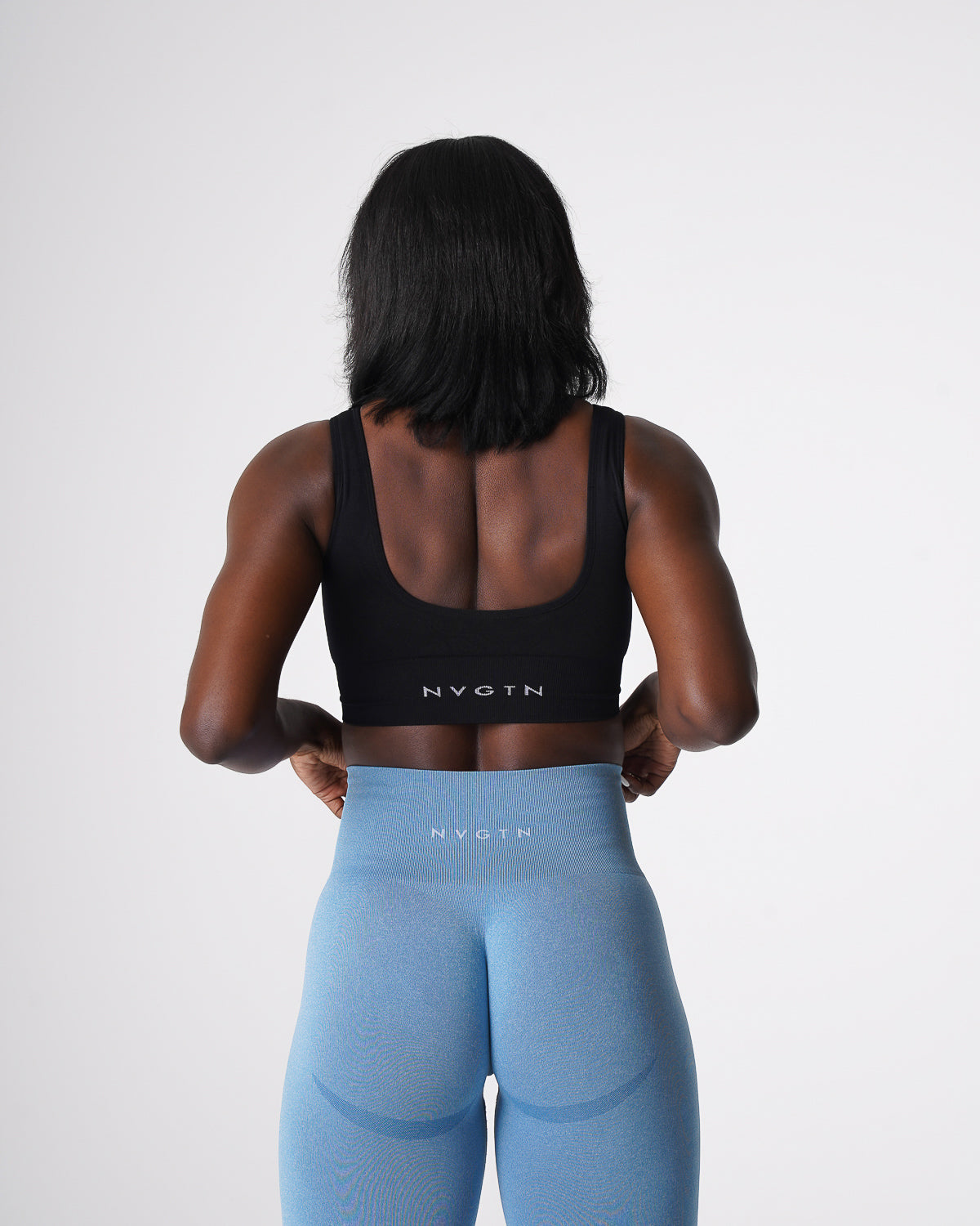 Women Black Elevate Seamless Bra - NVGTN