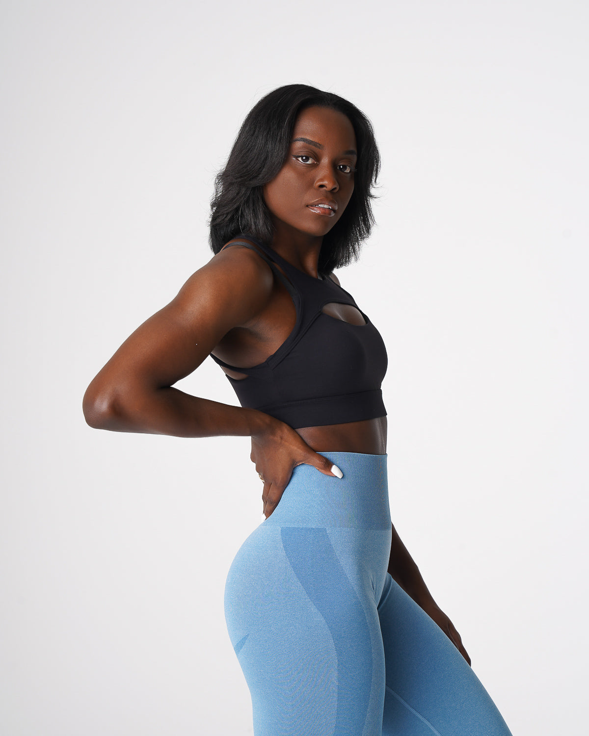 Women Black Apex Bra - NVGTN