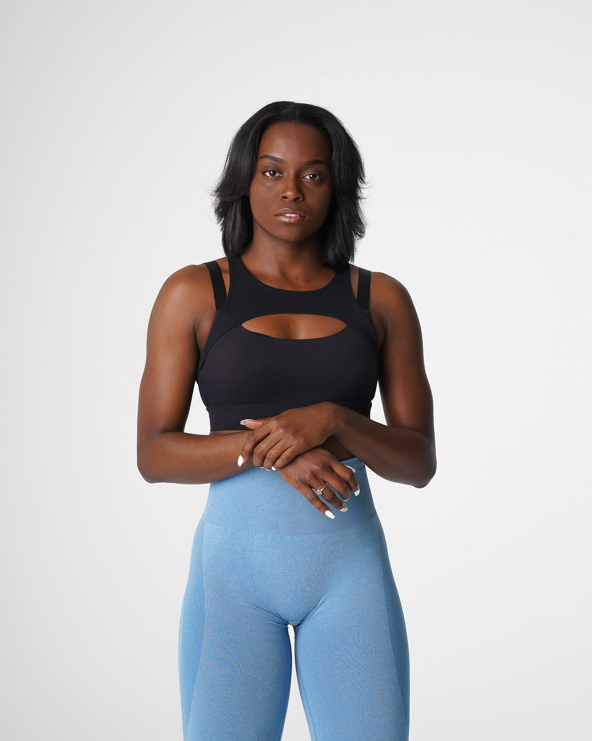 Women Black Apex Bra - NVGTN