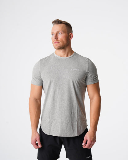 Men Grey Pulse Fitted Tee - NVGTN