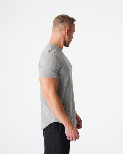 Men Grey Pulse Fitted Tee - NVGTN