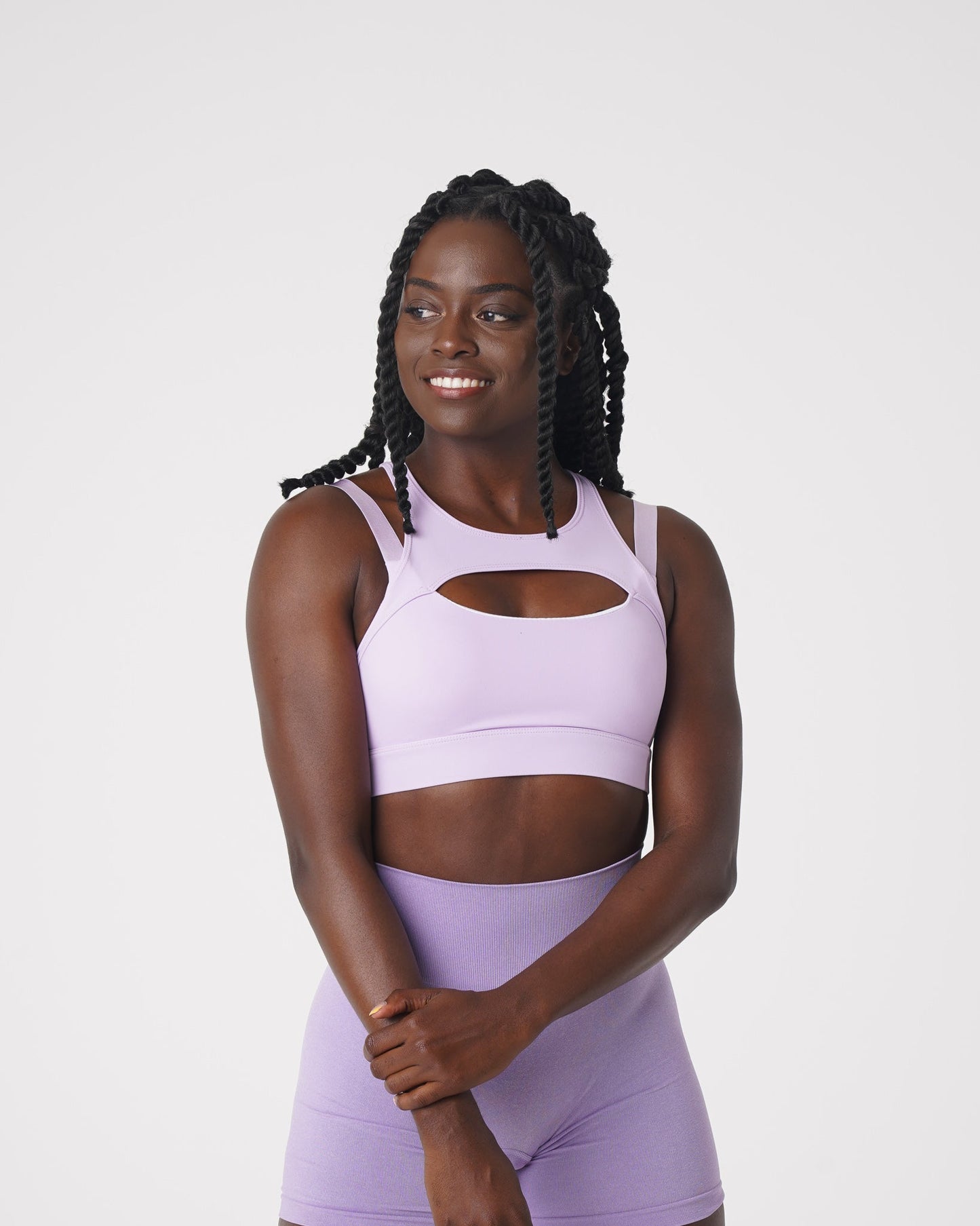 Women Lavender Apex Bra - NVGTN