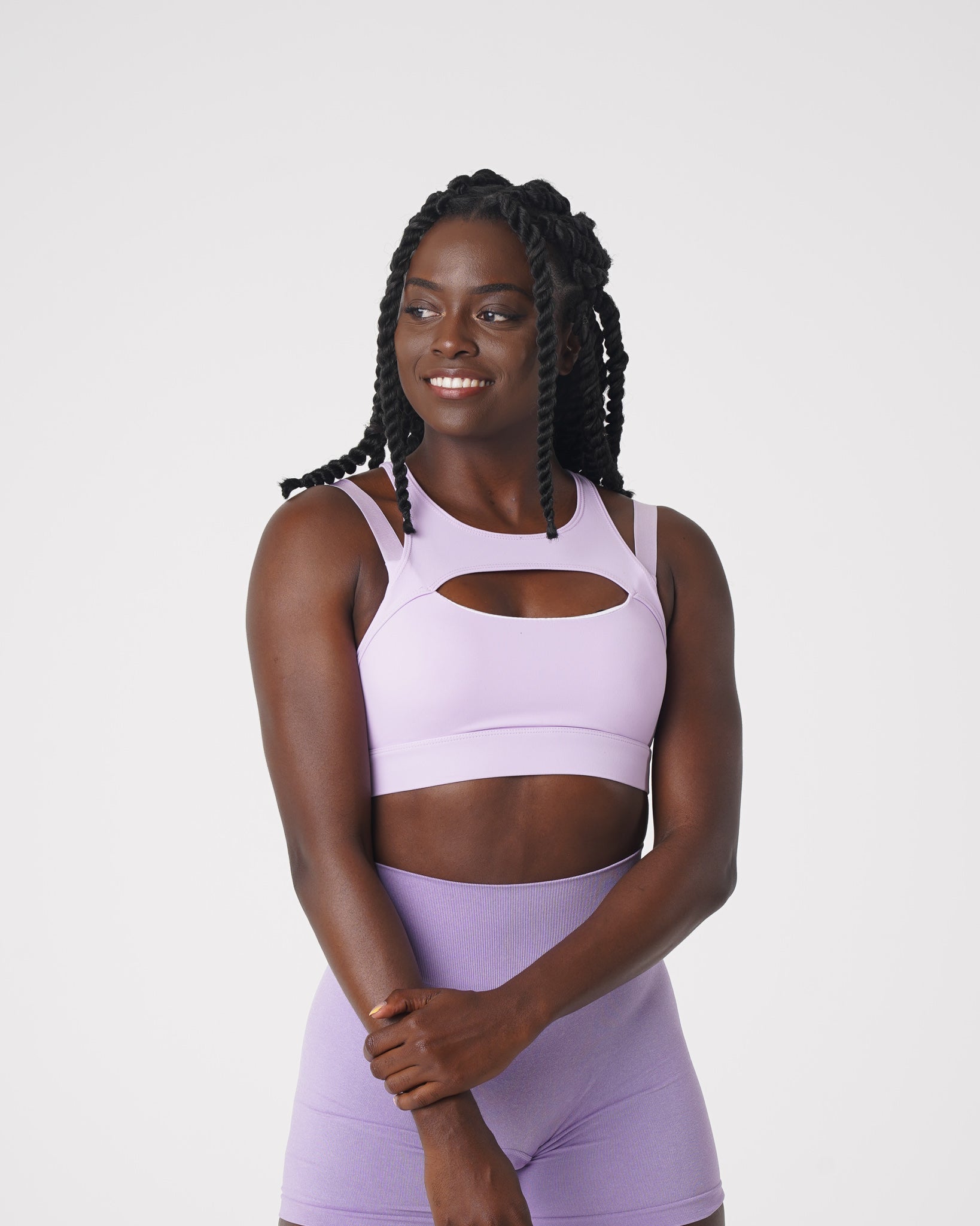 Women Lavender Apex Bra - NVGTN