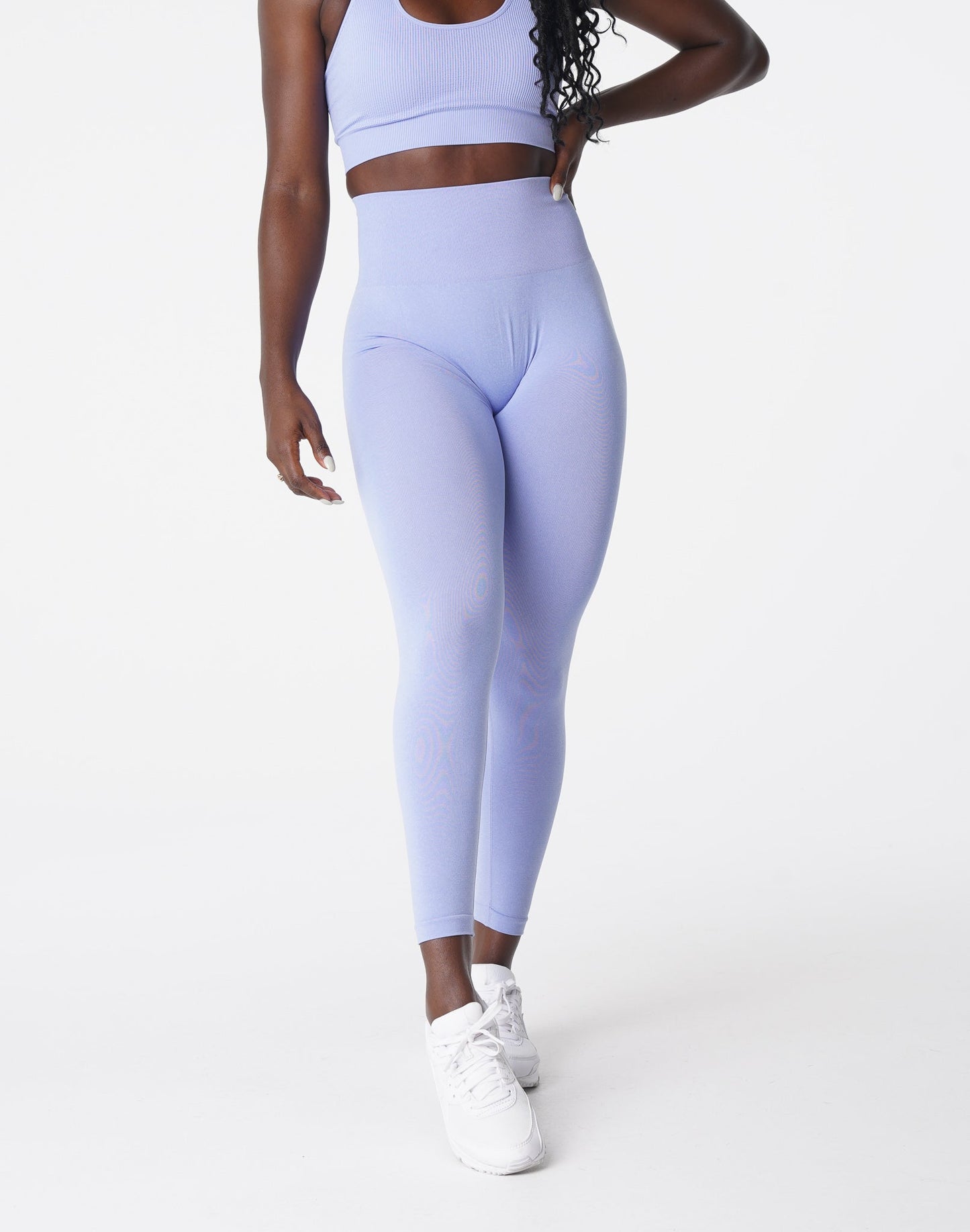 Women Periwinkle Curve Seamless Leggings - NVGTN