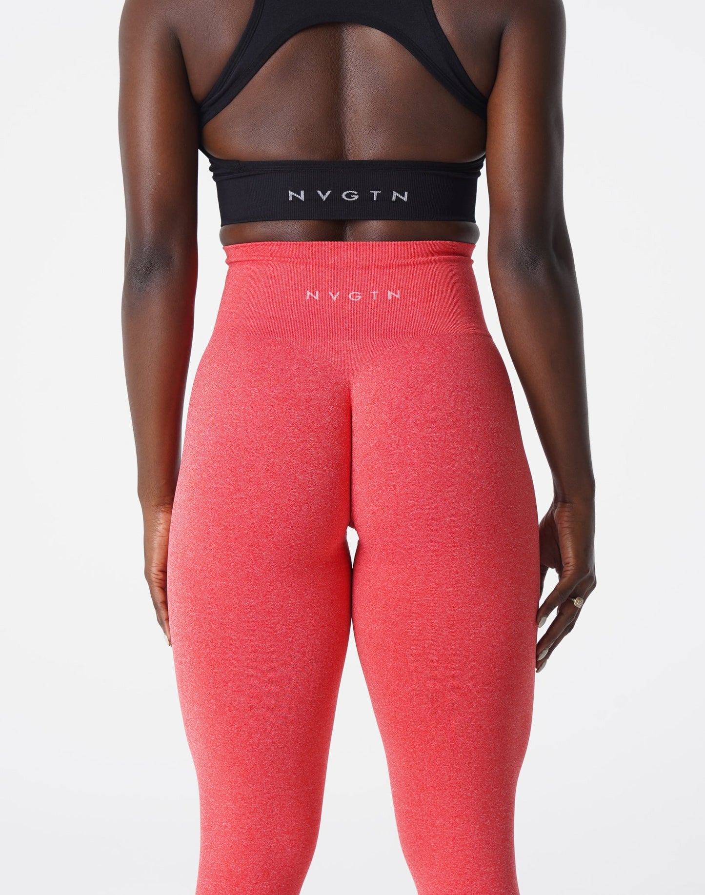 Women Candy Apple NV Seamless Leggings - NVGTN
