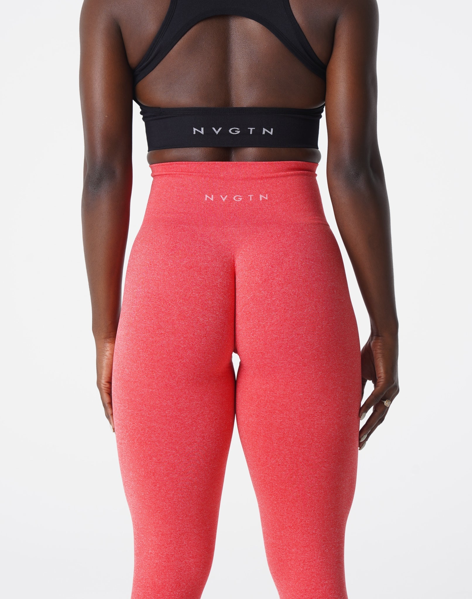 Women Candy Apple NV Seamless Leggings - NVGTN