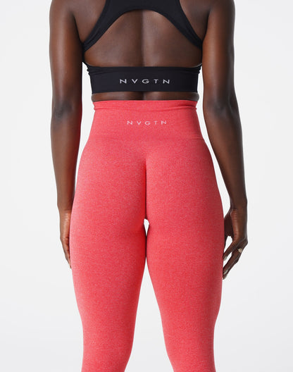 Women Candy Apple NV Seamless Leggings - NVGTN