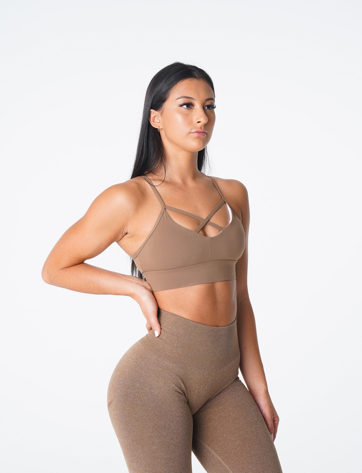 Women Mocha Oasis Bra - NVGTN