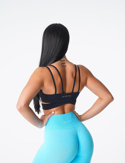 Women Black Revolve Bra - NVGTN