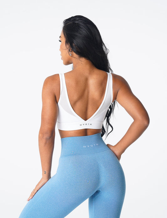 Women White Dream Bra - NVGTN