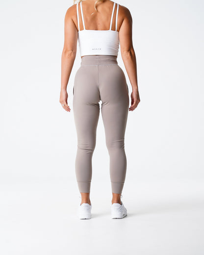Women Taupe Joggers - NVGTN