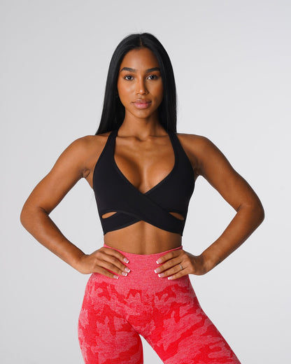 Women Black Radiance Bra - NVGTN