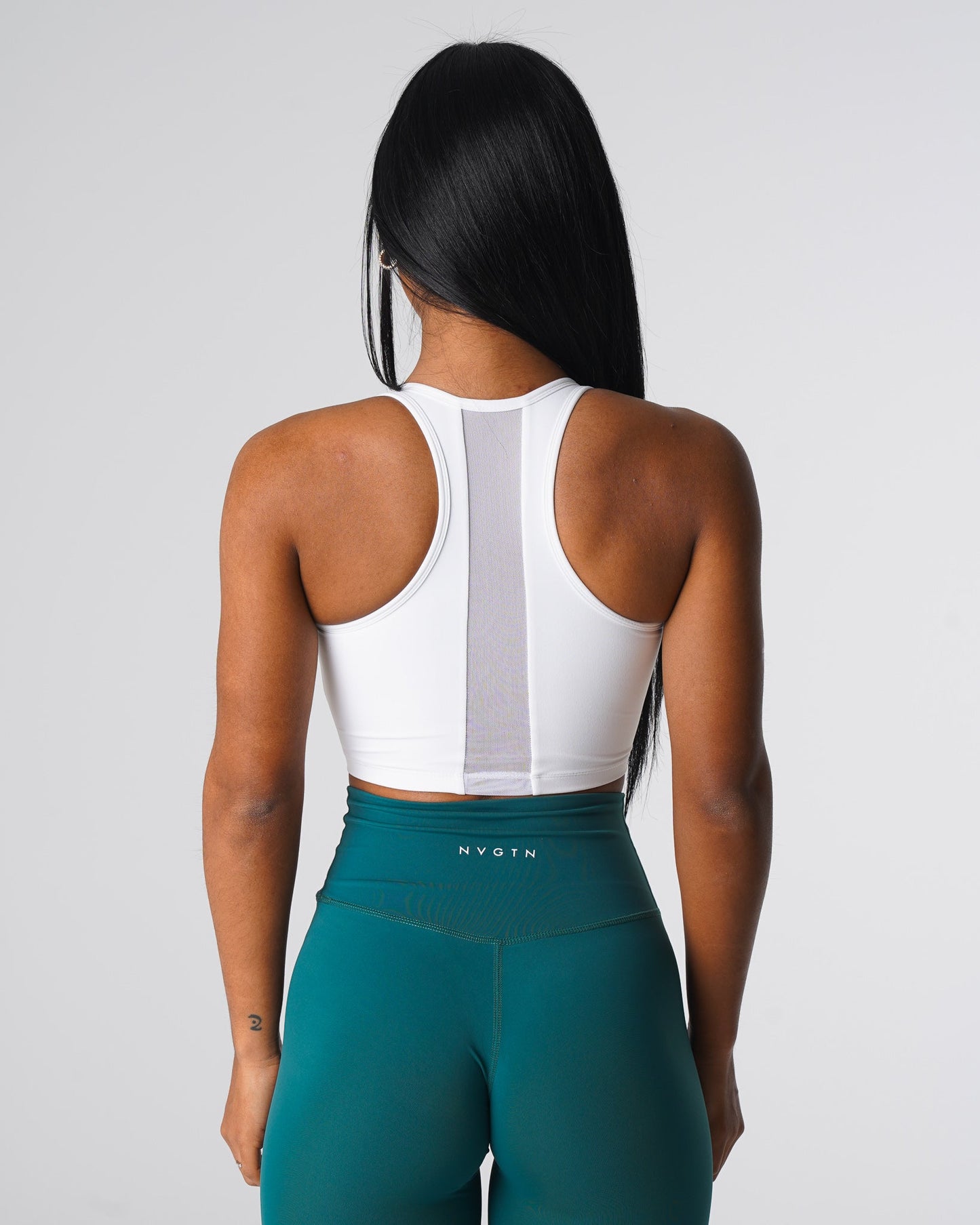 Women White Radiance Bra - NVGTN
