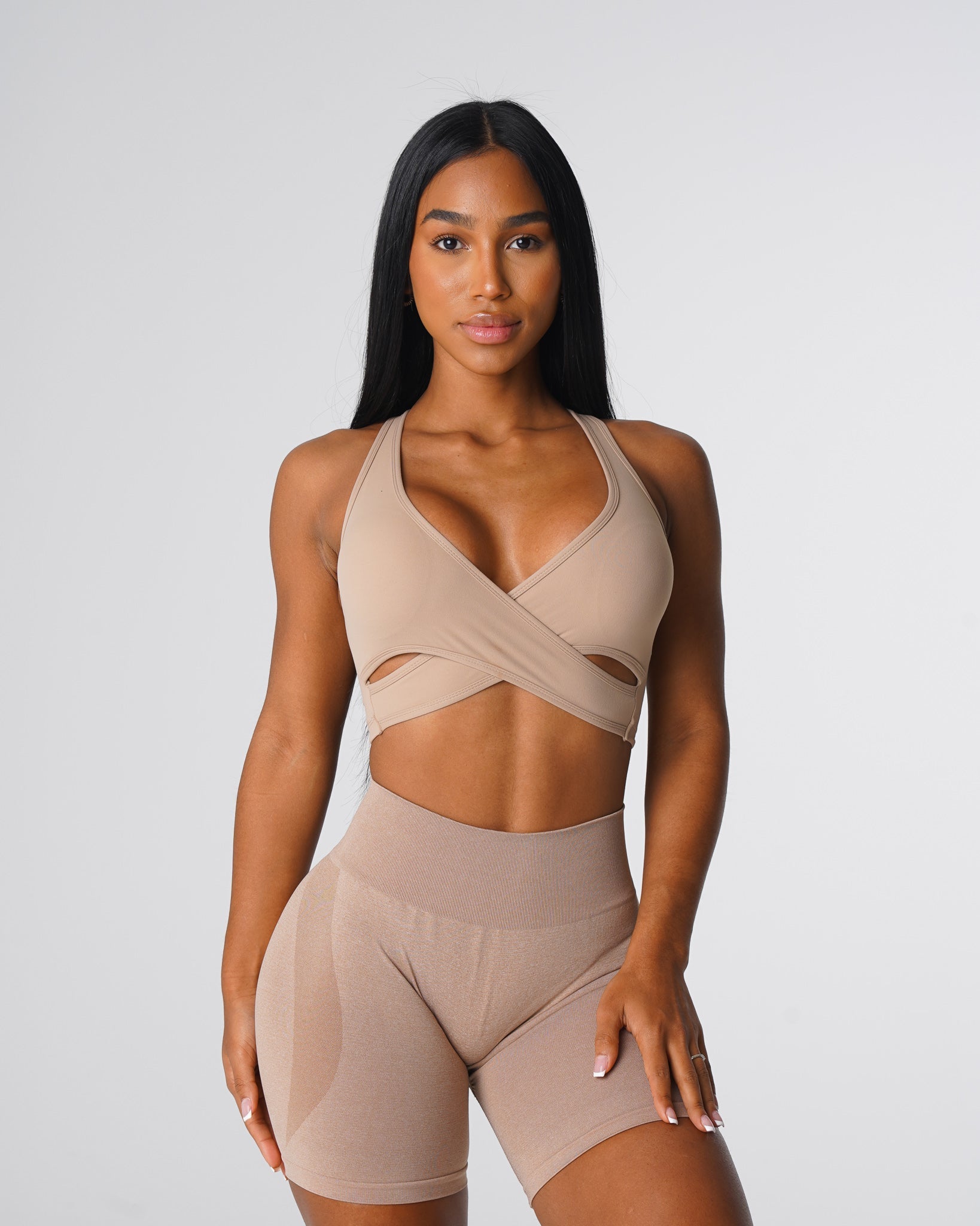 Women Beige Radiance Bra - NVGTN