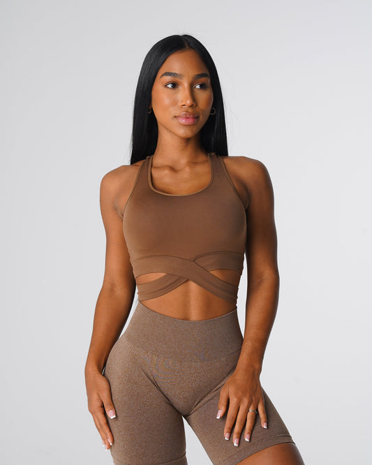 Women Mocha Sculpt Seamless Bra Top - NVGTN