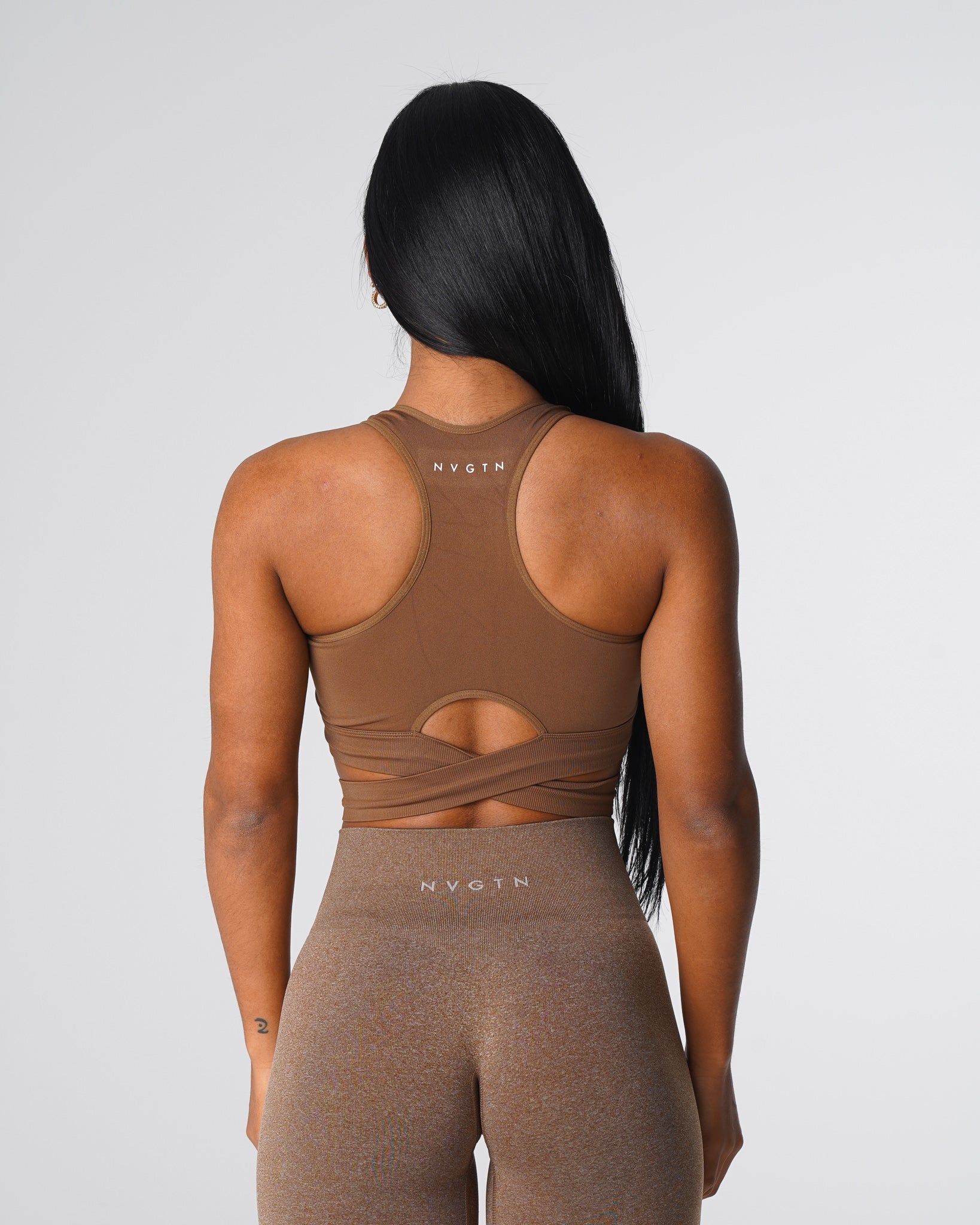 Women Mocha Sculpt Seamless Bra Top - NVGTN