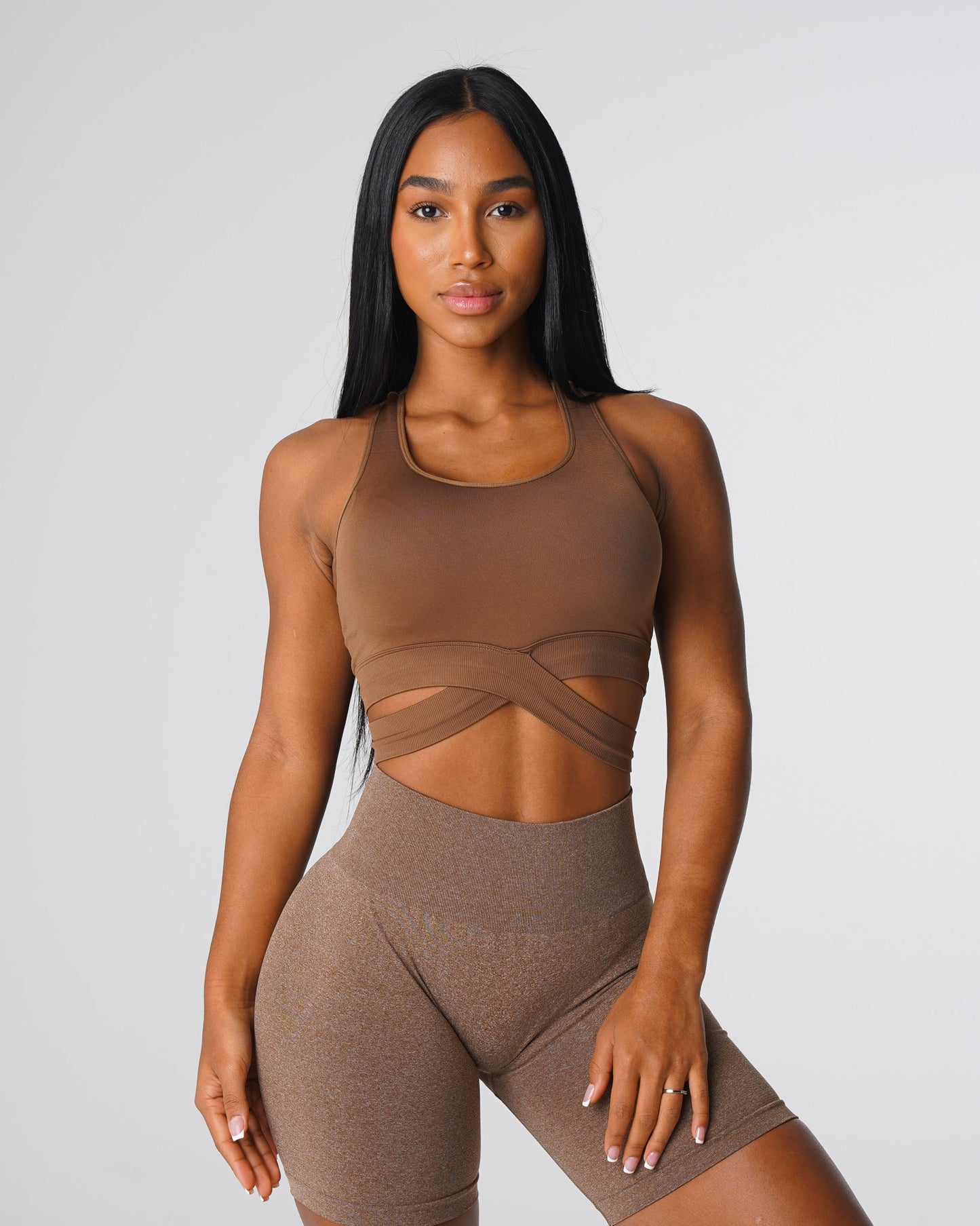 Women Mocha Sculpt Seamless Bra Top - NVGTN