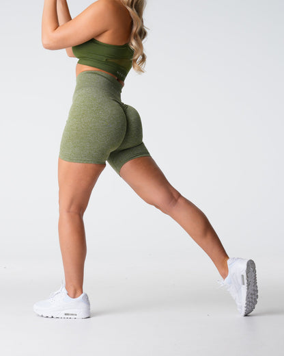 Women Meadow Scrunch Seamless Shorts - NVGTN