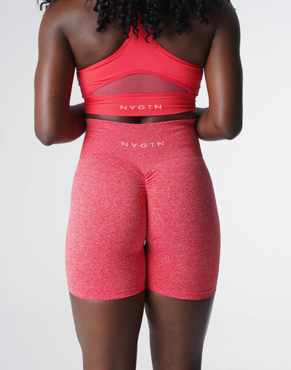 Women Candy Apple Scrunch Seamless Shorts - NVGTN