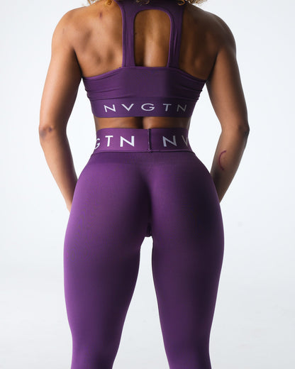 Women Amethyst Sport Seamless Leggings - NVGTN