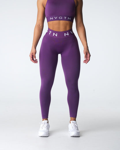 Women Amethyst Sport Seamless Leggings - NVGTN