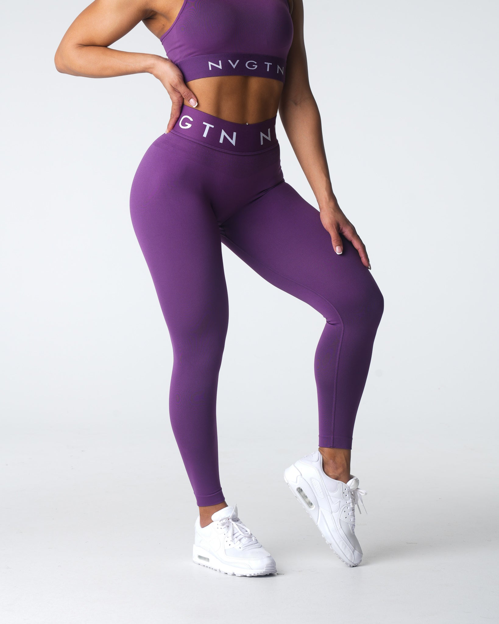 Women Amethyst Sport Seamless Leggings - NVGTN