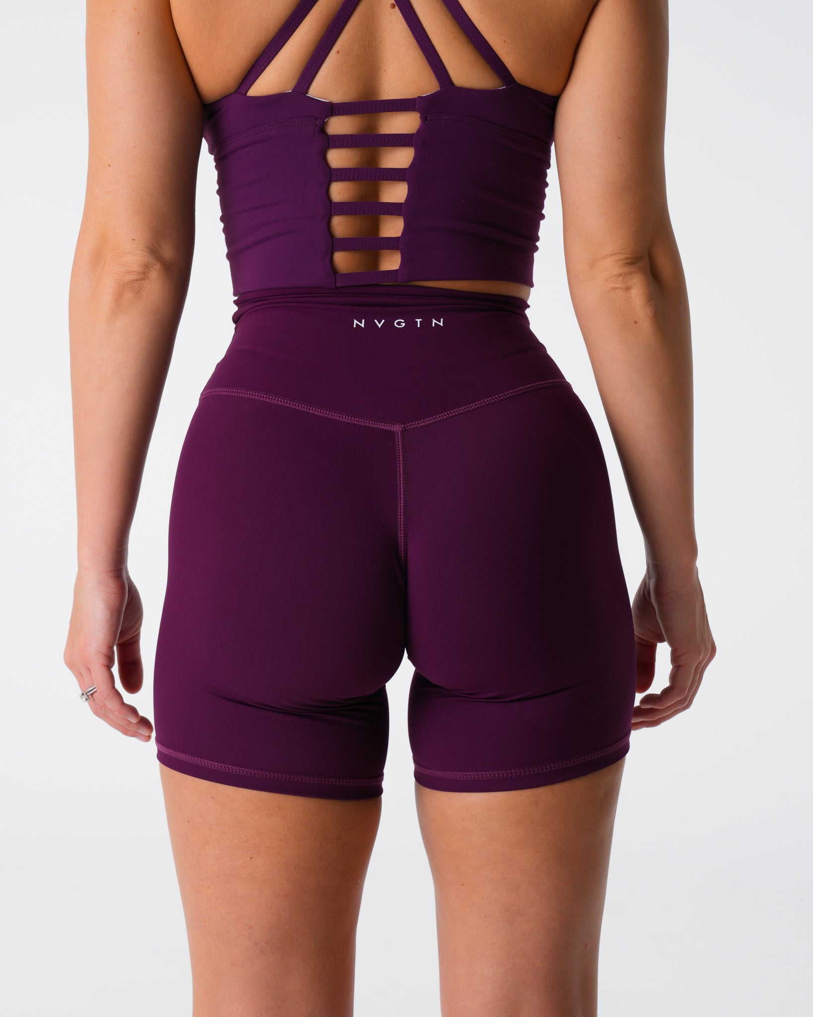 Women Plum Signature 2.0 Shorts - NVGTN