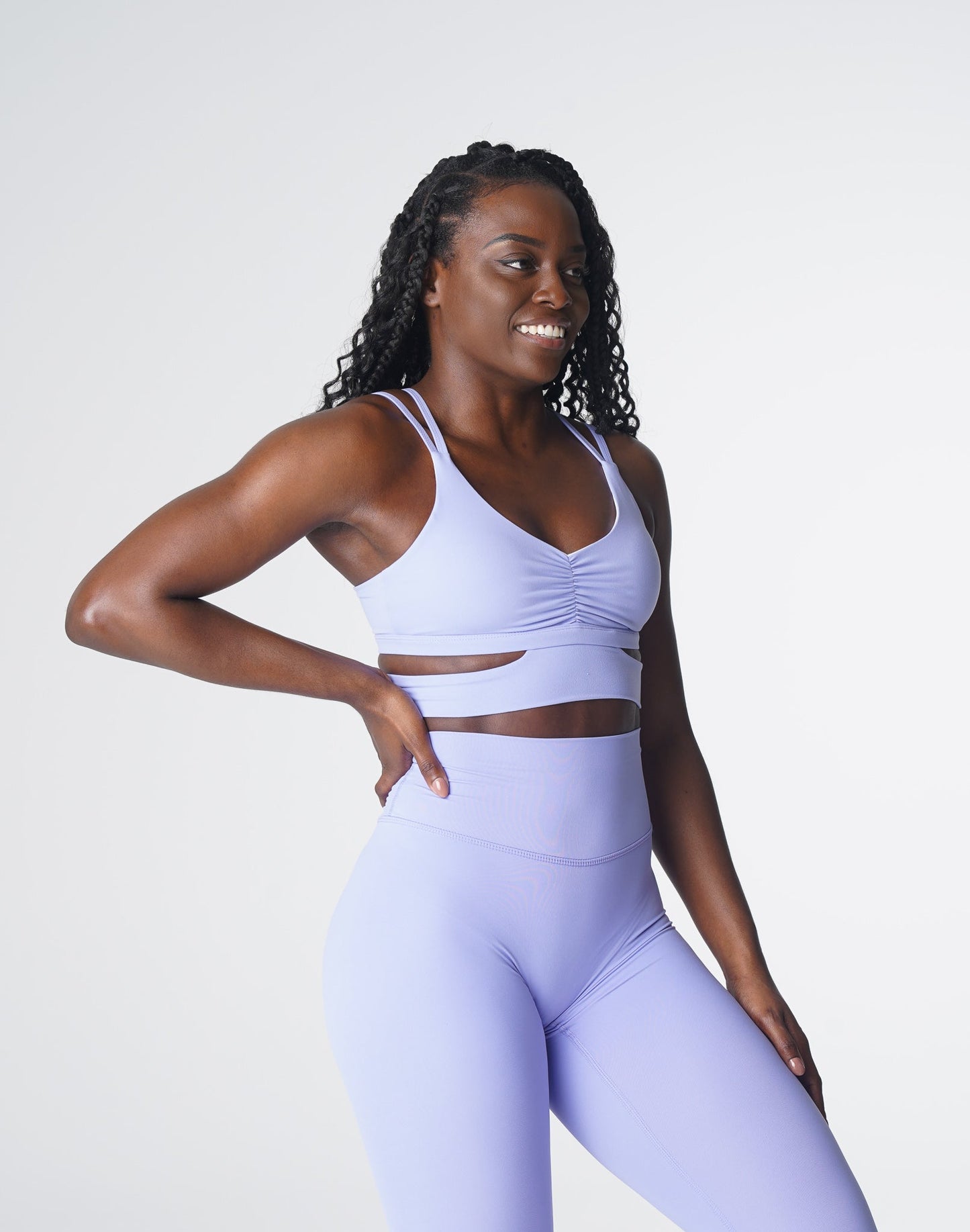 Women Periwinkle Revolve Bra - NVGTN