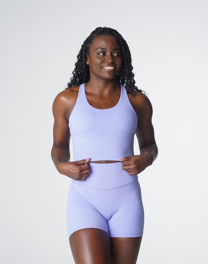 Women Periwinkle Matrix Bra Top - NVGTN