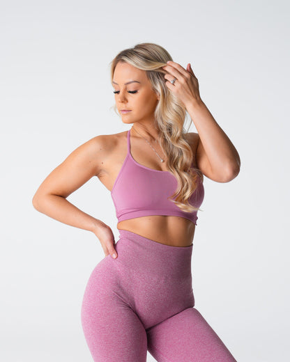 Women Pastel Pink Invincible Seamless Bra - NVGTN