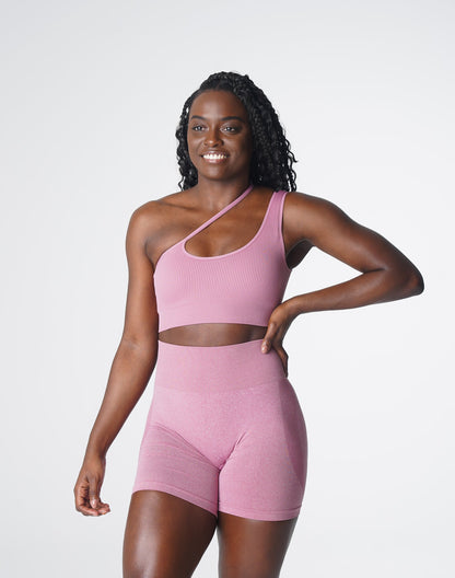 Women Pastel Pink Streamline Seamless Bra - NVGTN