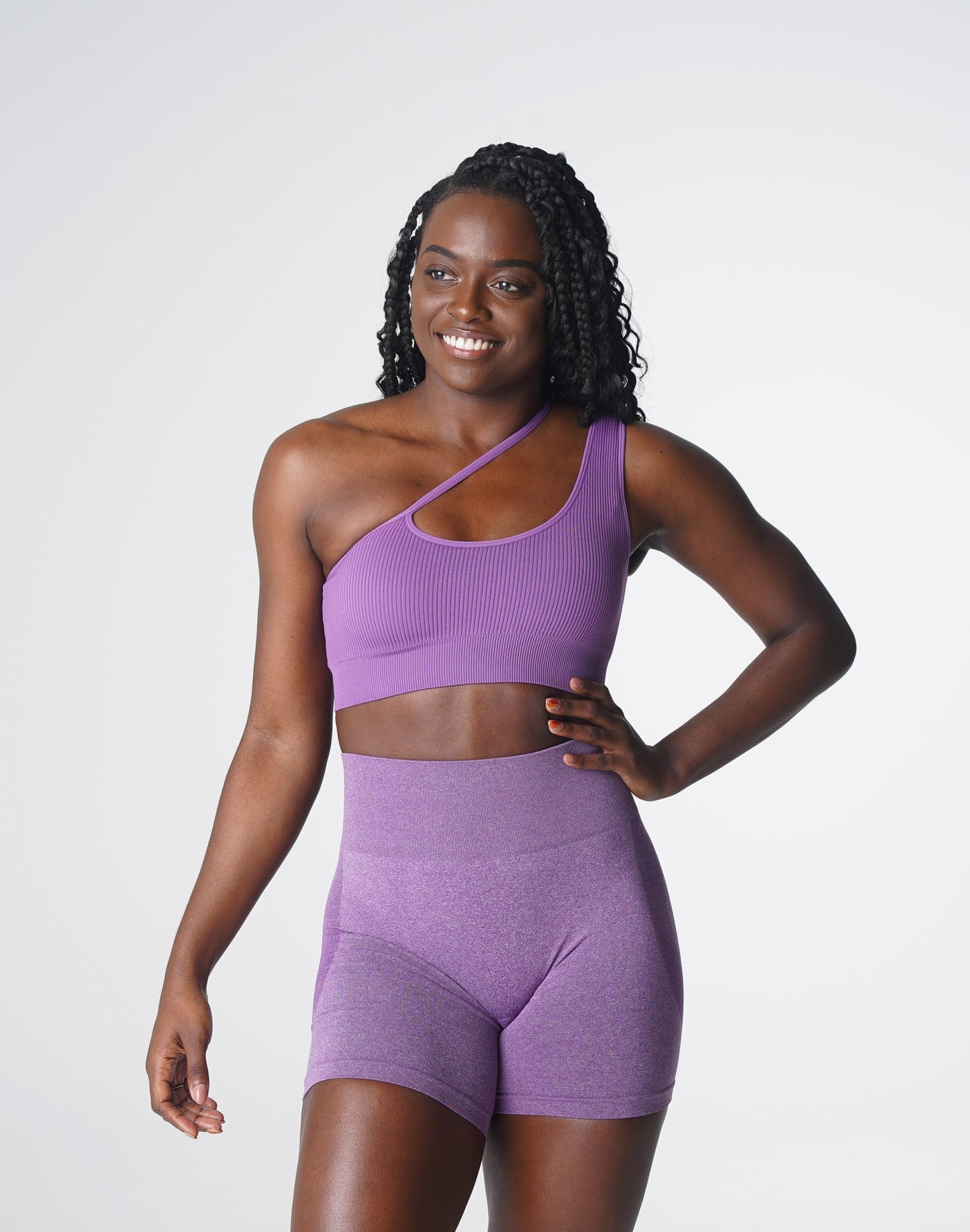 Women Violet Streamline Seamless Bra - NVGTN