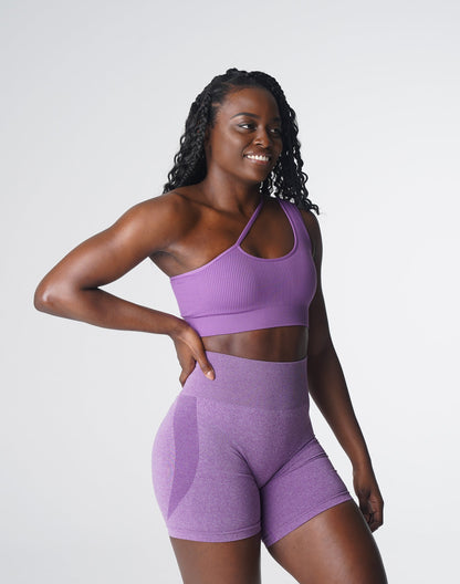 Women Violet Streamline Seamless Bra - NVGTN