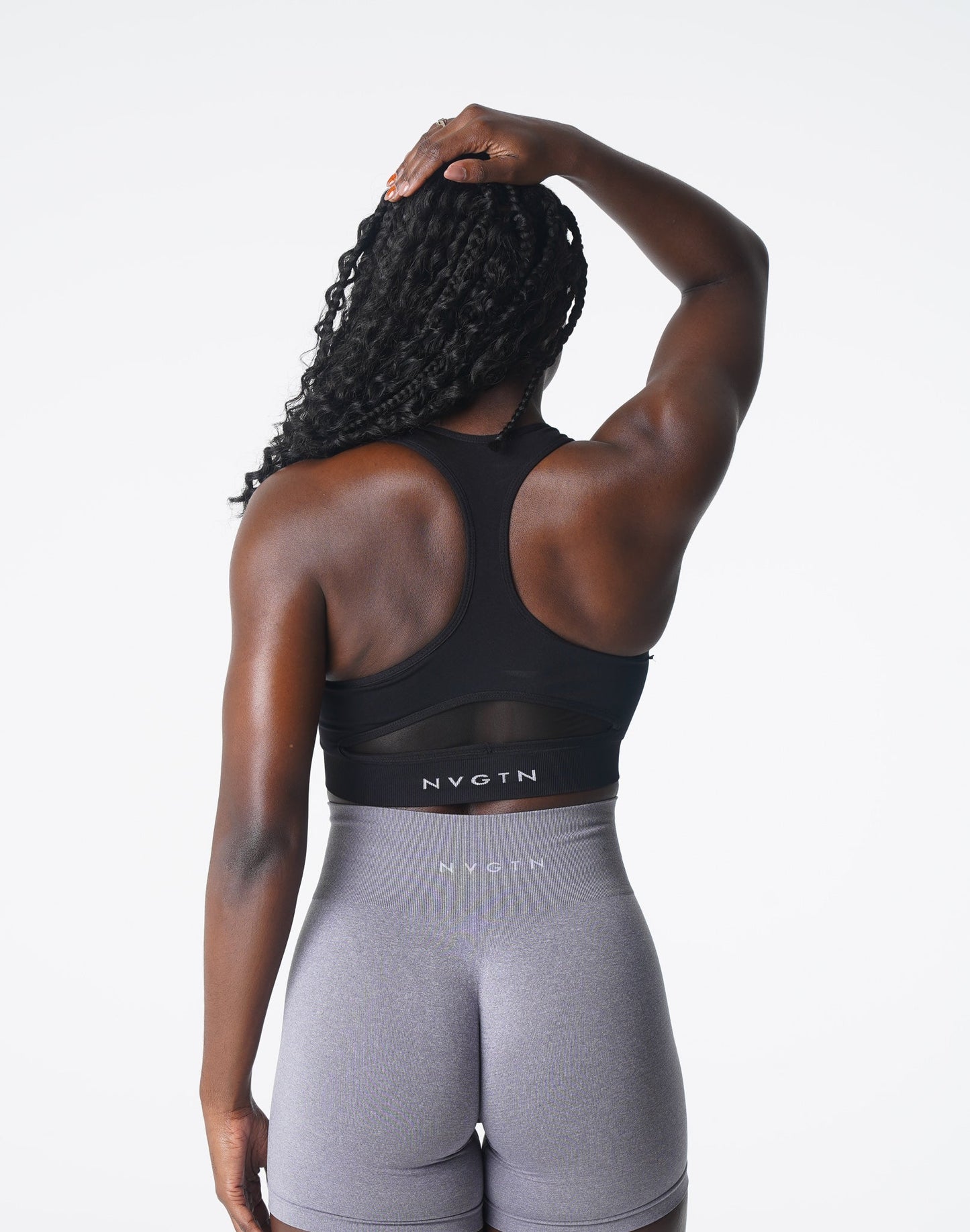 Women Black Surge Seamless Bra - NVGTN