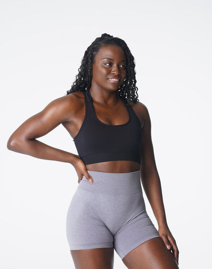 Women Black Surge Seamless Bra - NVGTN