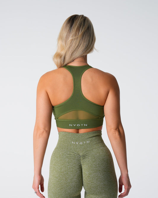 Women Meadow Surge Seamless Bra - NVGTN
